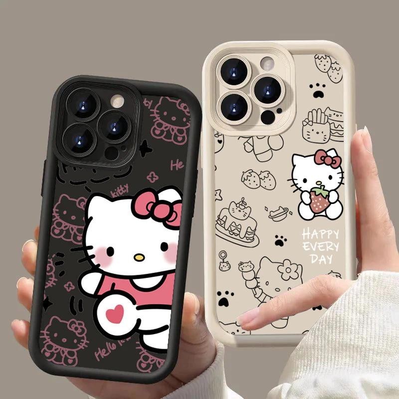 Capinha Anti-Choque Olá Gatinha para Redmi: Proteção Total e Estilo