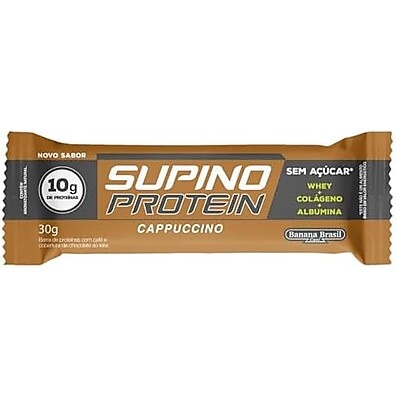 Barra Proteína Cappuccino Banana Brasil 12x30g