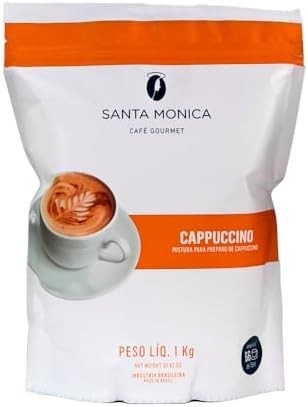Cappuccino em pó Santa Mônica 1kg