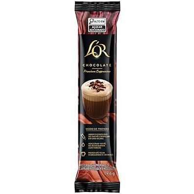 Cappuccino LOR Chocolate: Sabor Premium 8 Cápsulas
