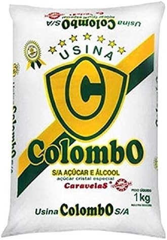 Açucar Cristal 1Kg Caravelas Colombo