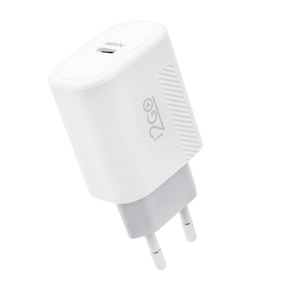 Carregador Ultra Rápido 20W USB-C Power Delivery i2GO PRO - Branco