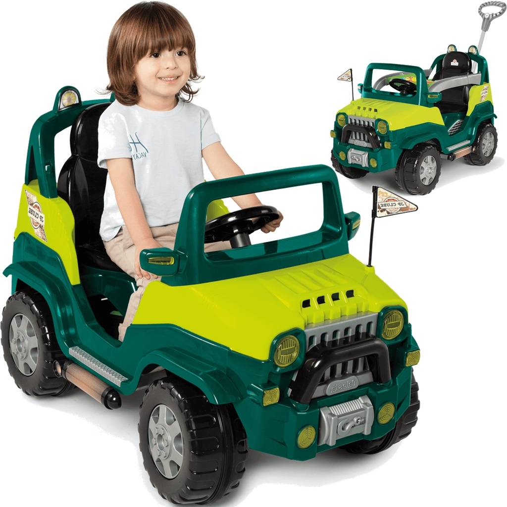 Carrinho Diipi Calesita: 2 em 1 para Diversão Garantida!
