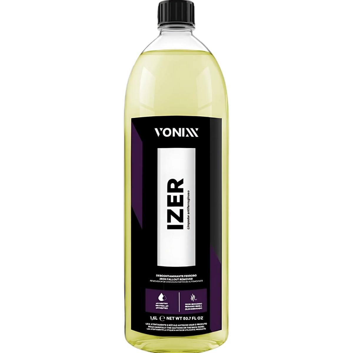 Limpa Rodas Izer Vonixx 1,5L: Descontaminante Ferroso Poderoso para Seu Carro