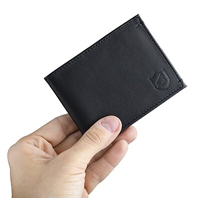 Carteira de Couro Masculina Ultra Slim Gshield – Estilo e Praticidade