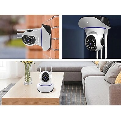 Câmera IP Wifi 360º 1080p: Segurança Total para Sua Casa