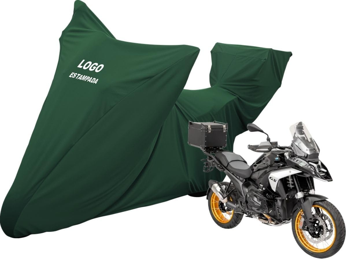Capa Premium para Baú Top Case BMW R 1300 GS - Proteção Total (Verde)