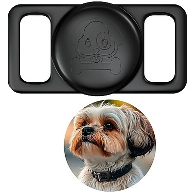 Case Silicone à Prova d'Água para Airtag Pets - Proteja seu Pet