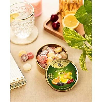 Cavendish & Harvey: Balas de Frutas Premium em Lata 200g