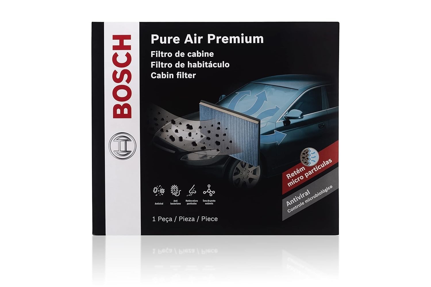 Filtro de Ar Condicionado Bosch Pure Air Premium CB8656: Ar Puro e Saúde para Seu Carro