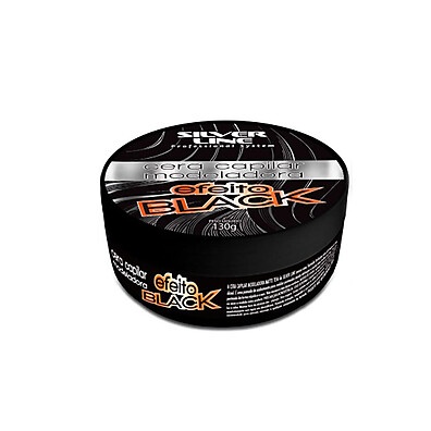 Cera Black 130g: Fixação Forte e Brilho!