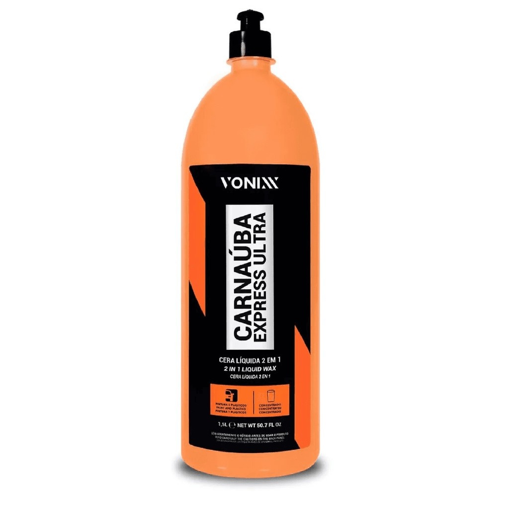 Cera Carnauba Vonixx 2 em 1: Brilho e Proteção!
