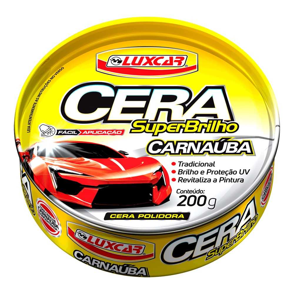 Cera de Carnaúba Luxcar: Brilho Impecável!