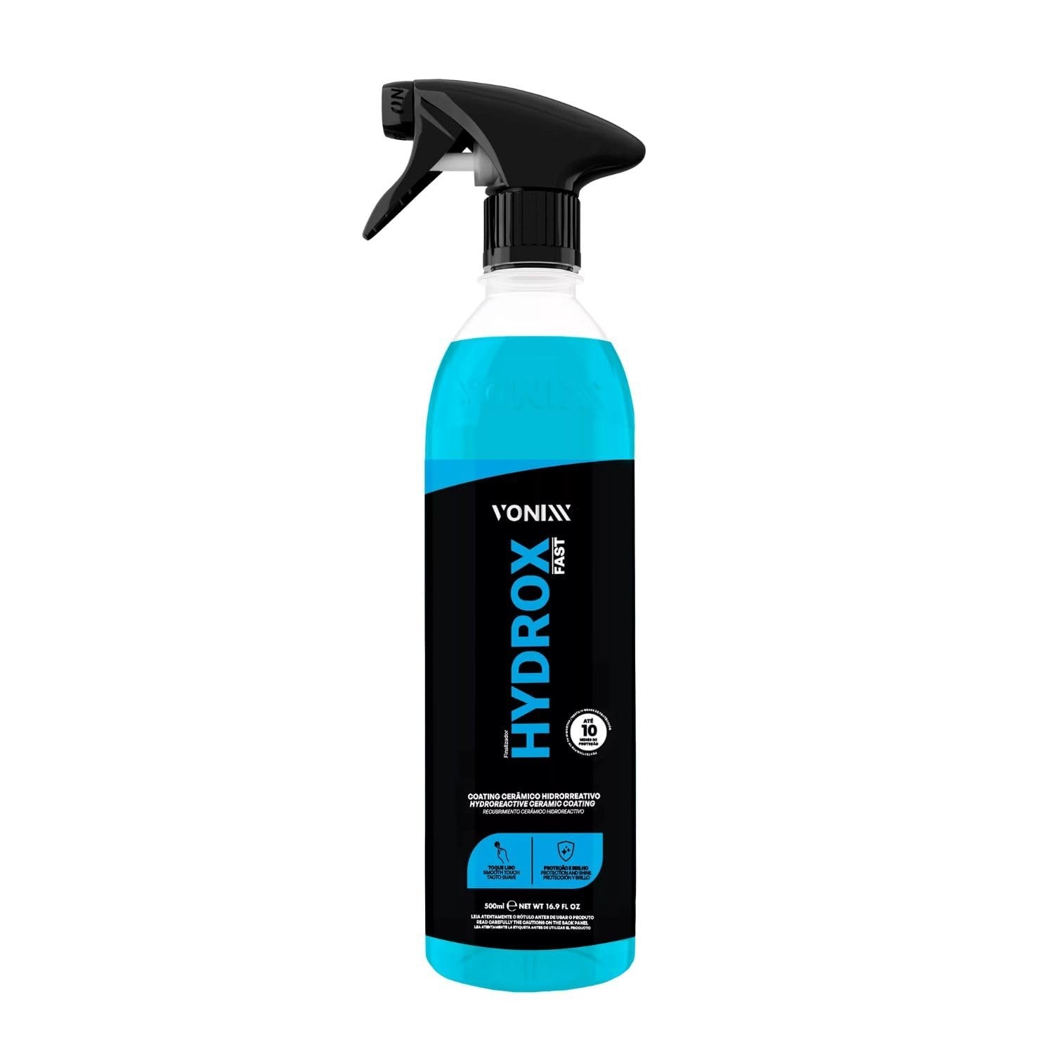Hydrox Fast Vonixx: Coating Cerâmico Hidrorreativo para Proteção Automotiva Duradoura