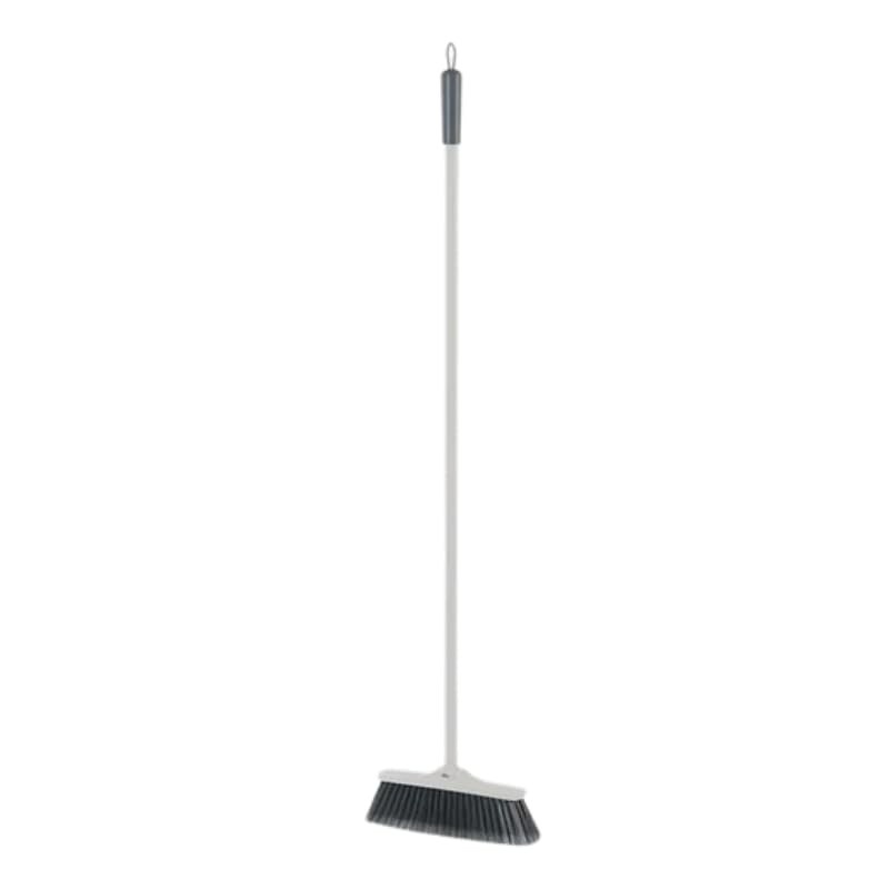 Vassoura Multiuso Flow com Cabo de Aço e Cerdas Macias - Ideal para Pisos Laminados e Porcelanato