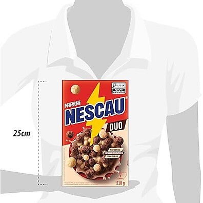 Nescau Duo: Cereal Crocante e Chocolate 210g