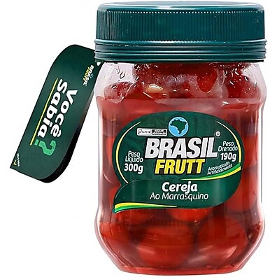 Cereja em Calda Brasil Frutt: Sabor e Saúde!