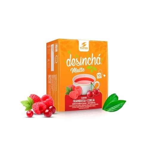 Desinchá Matte Framboesa e Cereja (10 sachês)