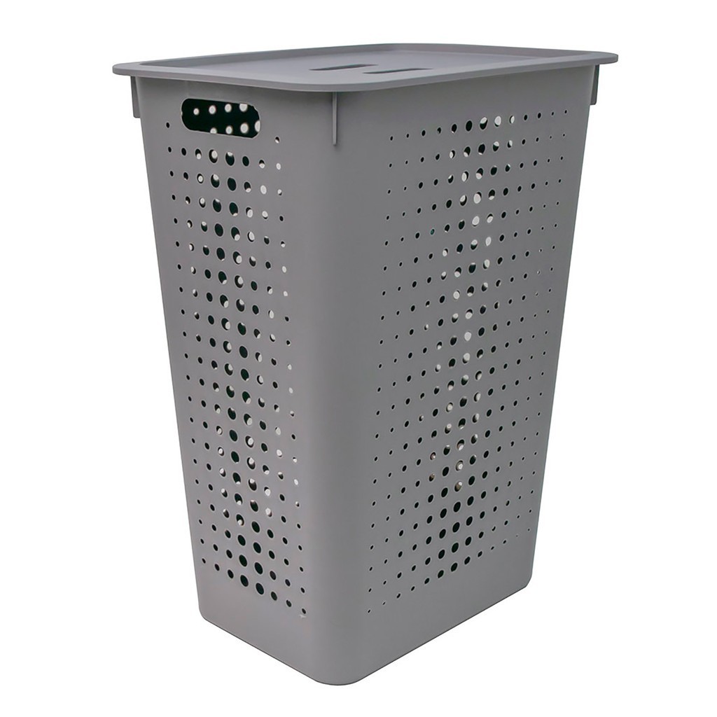 Cesto de Roupa 47L: Organize com Estilo!
