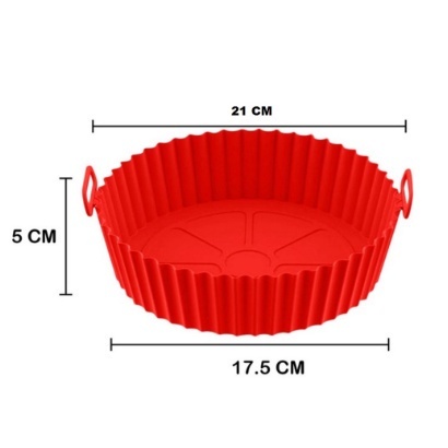 Cesto Silicone Air Fryer: Prático, Resistente e Fácil de Limpar