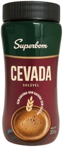 Café Cevada Solúvel Torrada E Moída Superbom Pote 200g