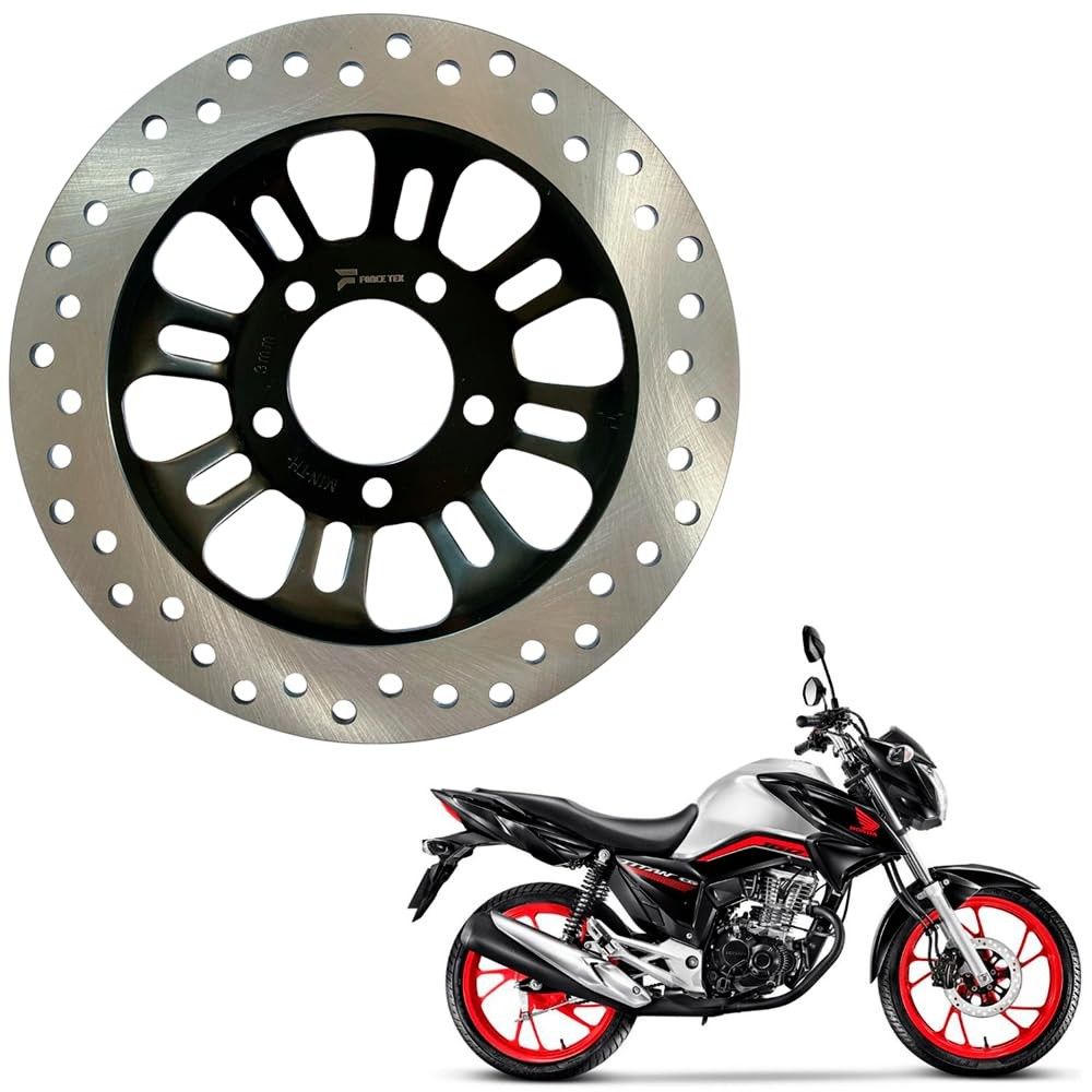 Disco de Freio Dianteiro Honda Titan 150 Fan 160 Mix CG 2009-2023 - Segurança e Performance