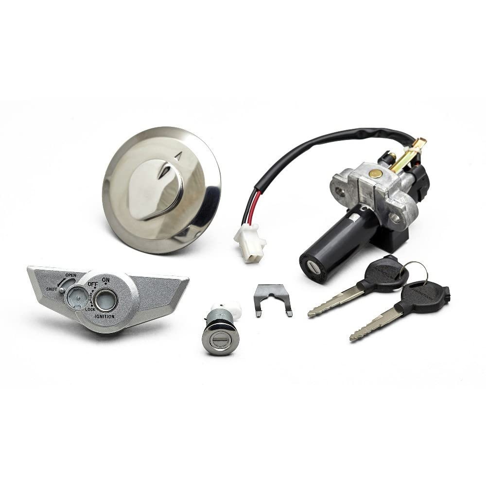 Kit Chave de Ignição Completo para Honda CB 300R (2009-2015) - 4 Peças Essenciais