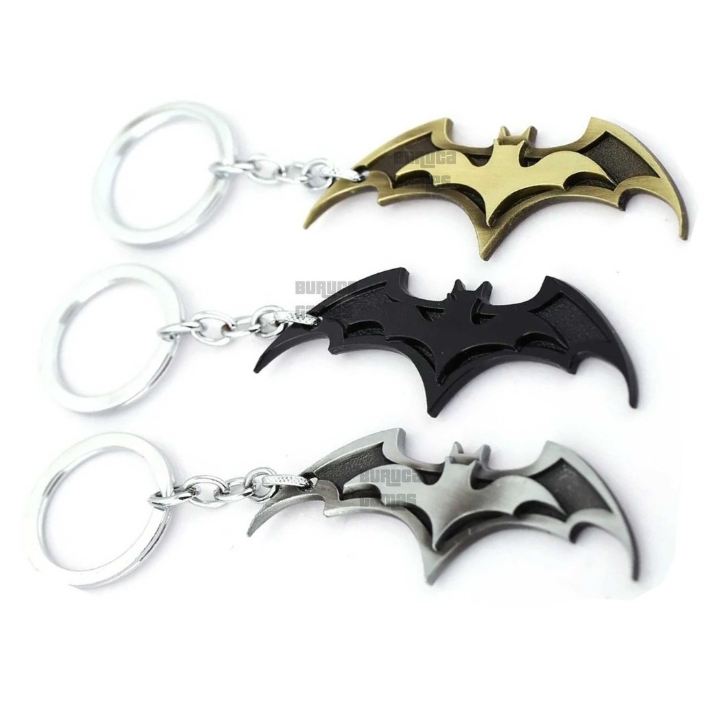 Chaveiro do Batman em Metal: O Acessório Herói para Seu Dia a Dia
