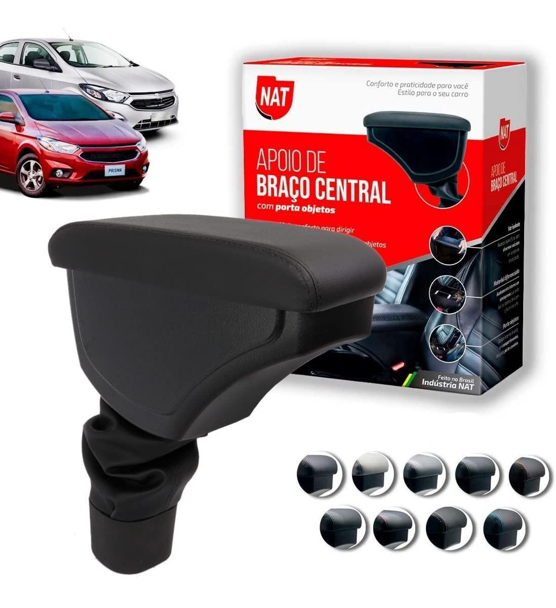 Apoio de Braço Premium para Chevrolet Onix/Prisma (2012-2018) - Conforto e Organização