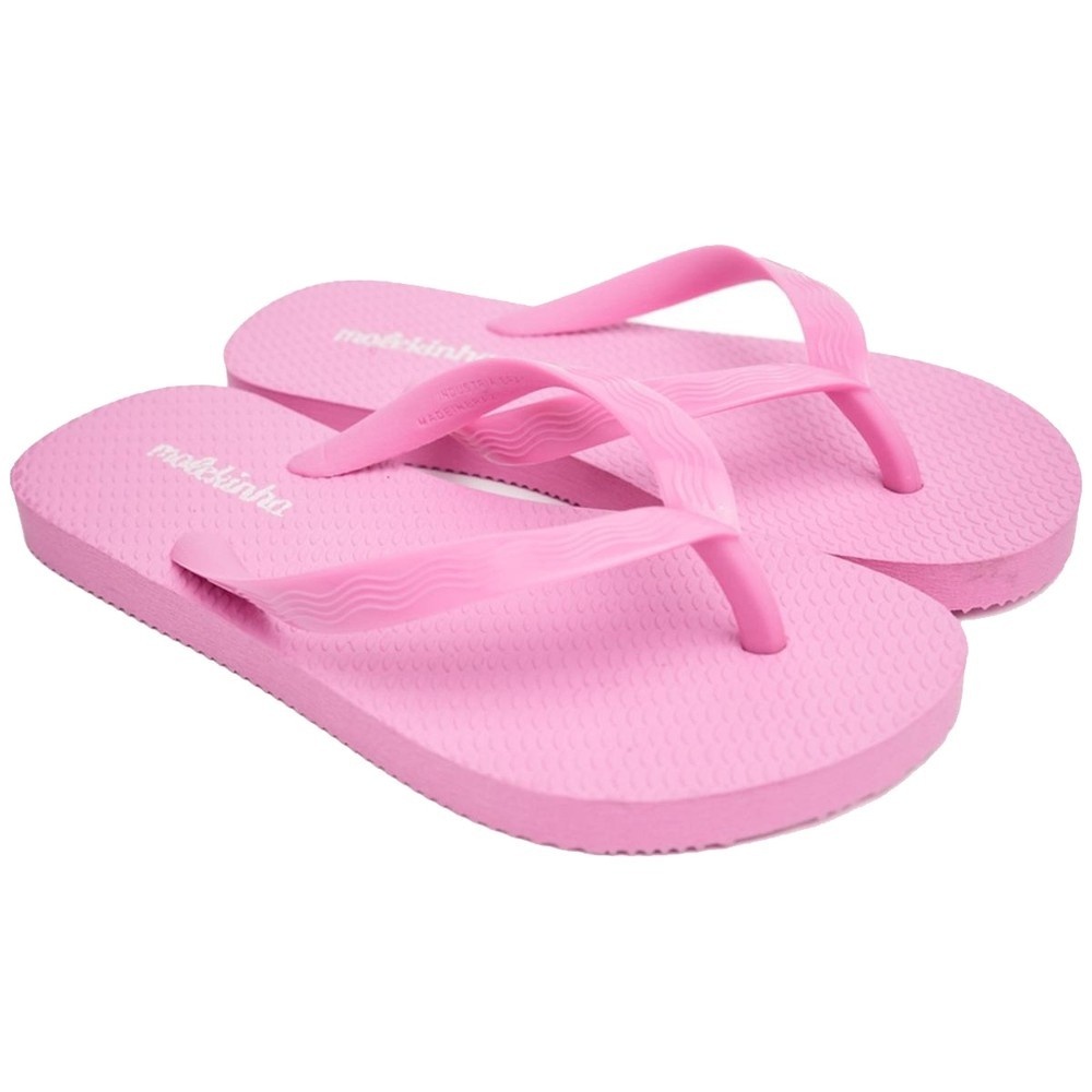 Chinelo Molekinha Infantil: Conforto e Estilo Rosa