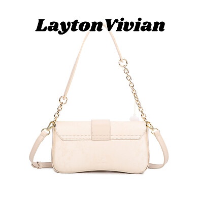 Bolsa Feminina Minimalista LaytonVivian Edição Prestígio: Elegância e Estampas Florais Chinesas