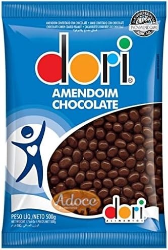 Amendoim Confeitado Chocolate 500g - Dori