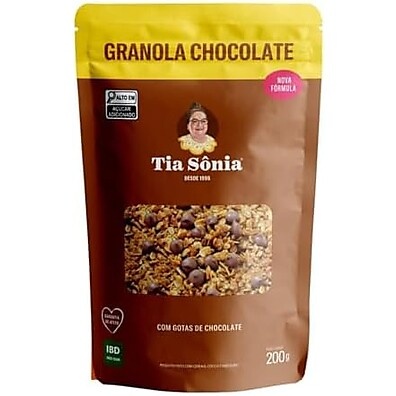 Granola Tia Sônia Chocolate: Crocância e Sabor 200g