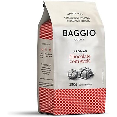 Café Baggio Chocolate Avelã 250g: Aroma Irresistível