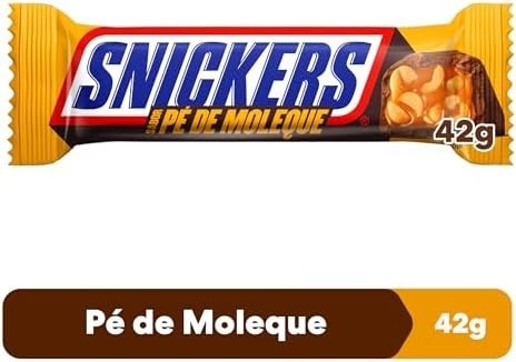 Chocolate Snickers Pé De Moleque 42g