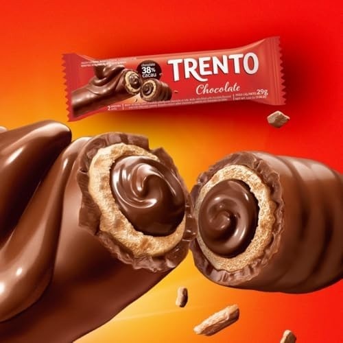 Chocolate Trento Ao Leite 38% Cacau 464g - 16x29g