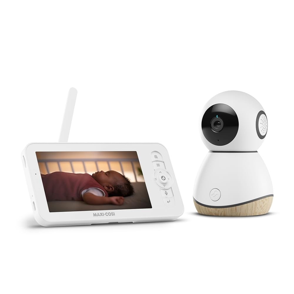 Babá Eletrônica See Pro 360 com Tela 5", Visão Noturna HD 2K, Detecção de Choro e Criptografia AES