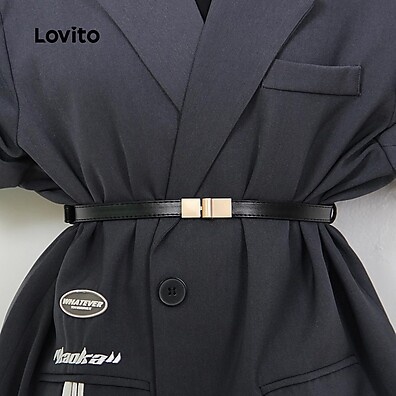 Cinto Feminino Lovito: Elegância Coreana