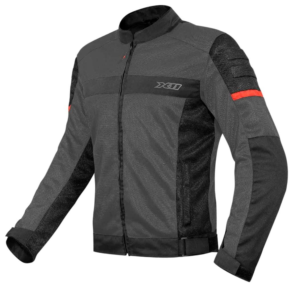 Jaqueta X11 Super Air Cinza: Máxima Ventilação e Proteção para o Verão na Moto