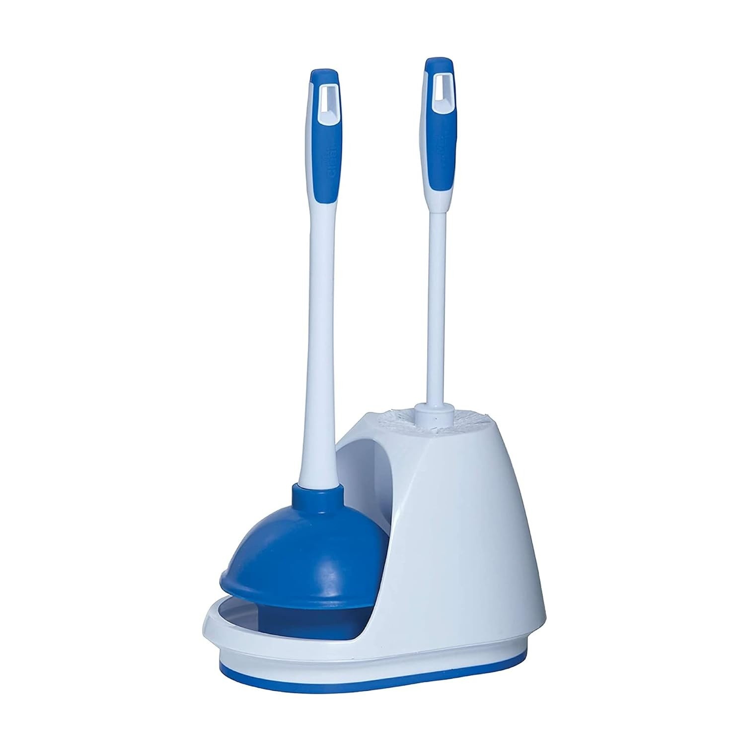 Mr. Clean Conjunto de Escova e Desentupidor para Vaso Sanitário - Turbo Clean com Suporte