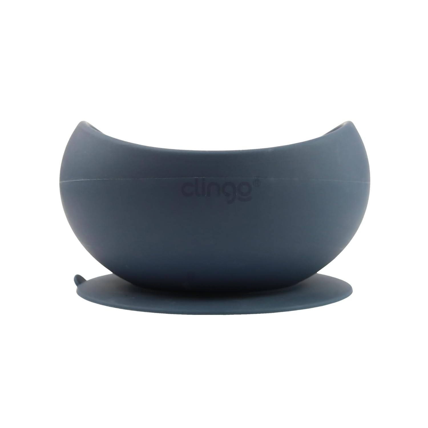 CLINGO Bowl de Silicone com Ventosa Azul – Seguro, Atóxico e Ideal para Refeições Infantis