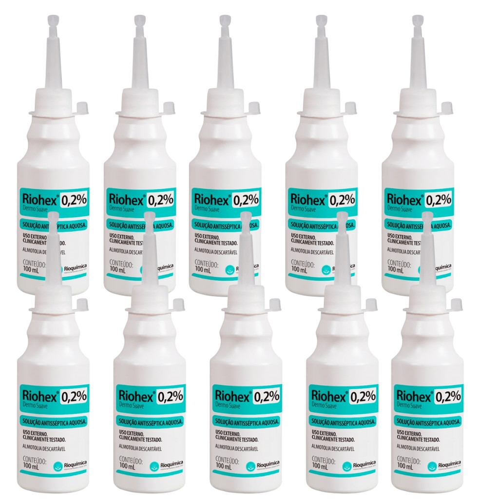 Clorexidina Riohex 0,2%: Higiene Diária para Pele Protegida