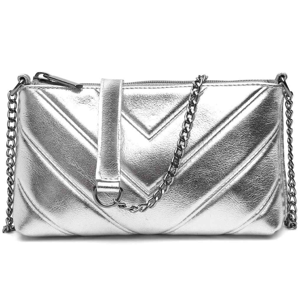 Clutch Isis: Elegância em Couro Legítimo