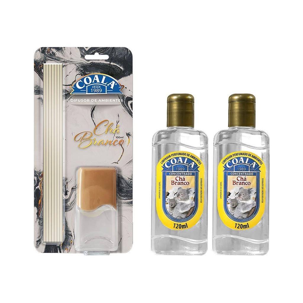 Coala Chá Branco: Limpeza e Aroma Duradouro