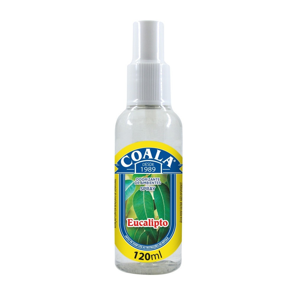 Coala Spray Eucalipto 120ml: Frescor Imediato!