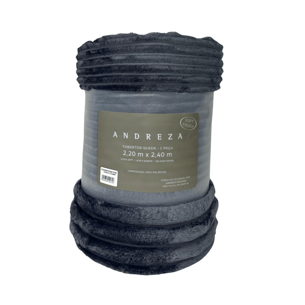 Cobertor Toronto Flannel 280g/m²: Conforto Térmico no Inverno