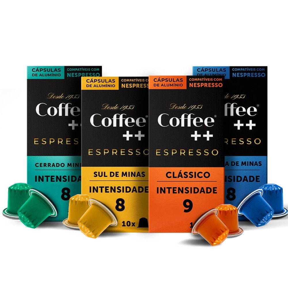 Coffee Mais Nespresso: 40 Cápsulas de Café Especial