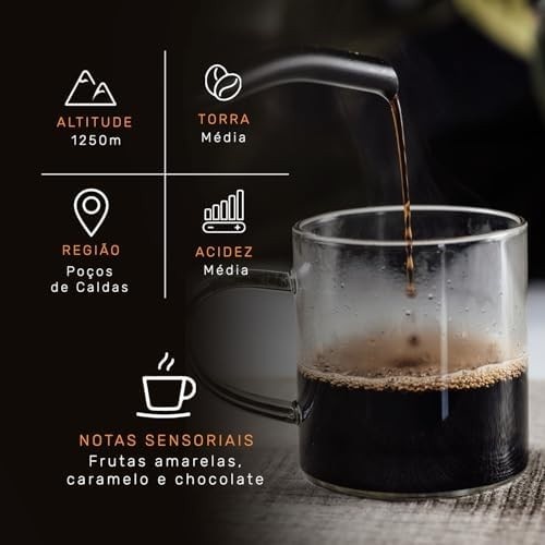 Café em Grãos Coffee Mais Solos Vulcânicos - 250 gramas