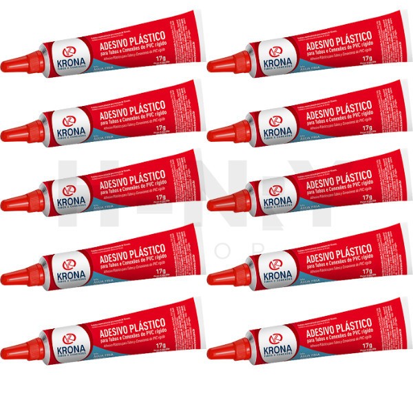 Cola para PVC Krona – 10 Unidades de 17g