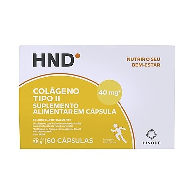 Colágeno Tipo II HND 60 Cápsulas: Saúde Articular com Resultados Visíveis